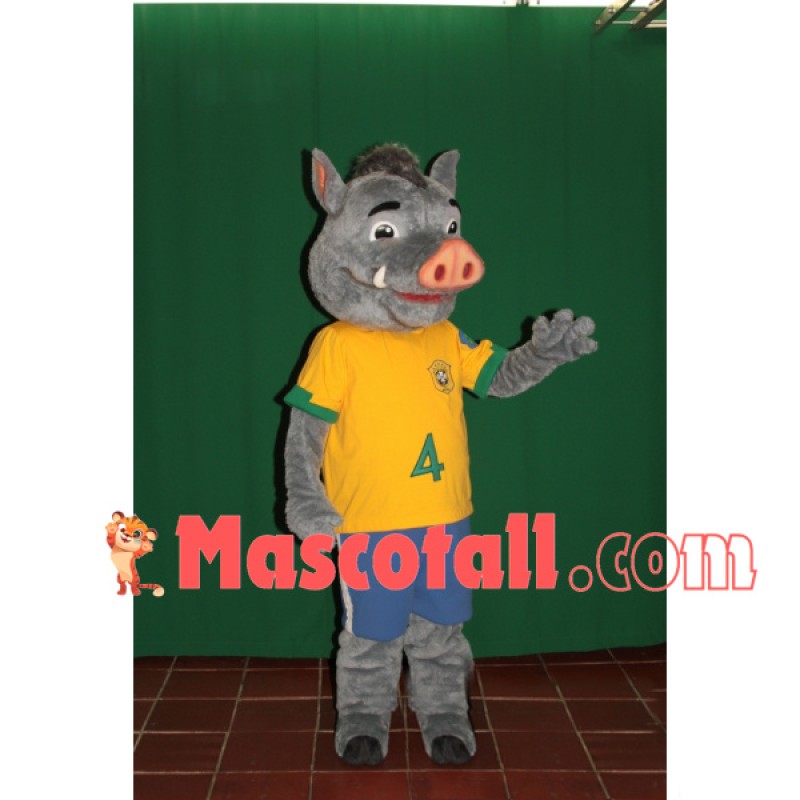 Club Member The Gray Boar Mascot Costume