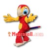 Ski Instructor Short-billed Parrot Mascot Costume