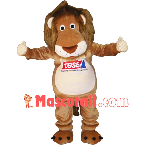 Lion Mannequin of Tape Maker Mascot Costume