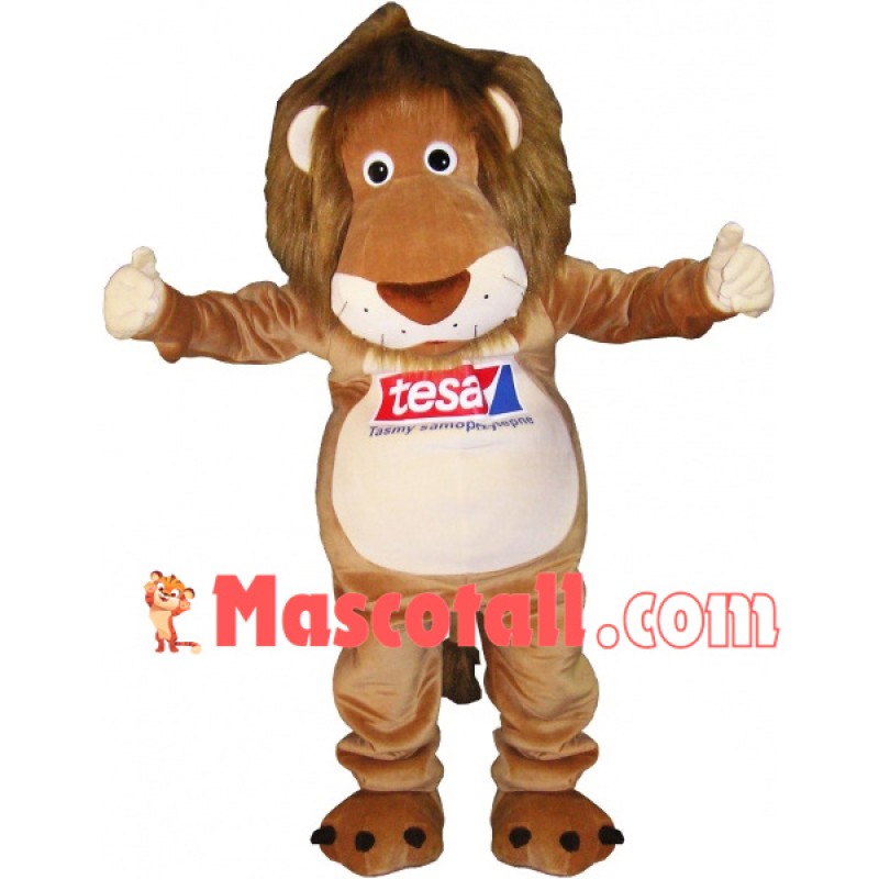 Lion Mannequin of Tape Maker Mascot Costume