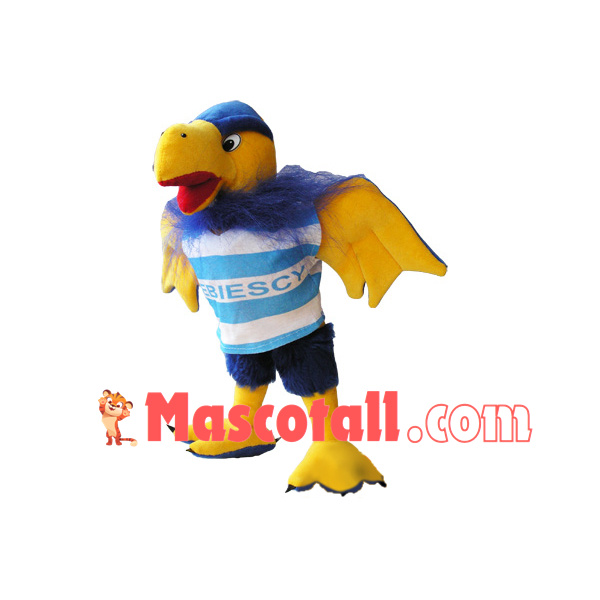 Red-lipped Parrot With Open Wings Mascot Costume
