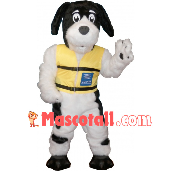 Harbor Custom Officer Dog Mascot Costume