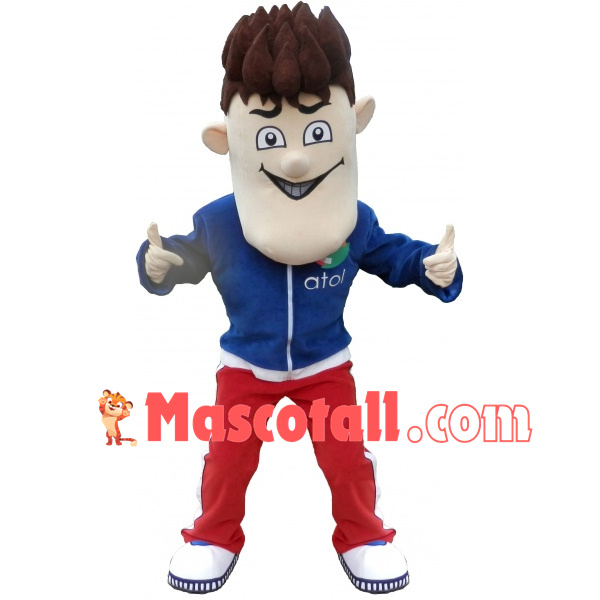 The Air Travel Organizer Mascot Costume