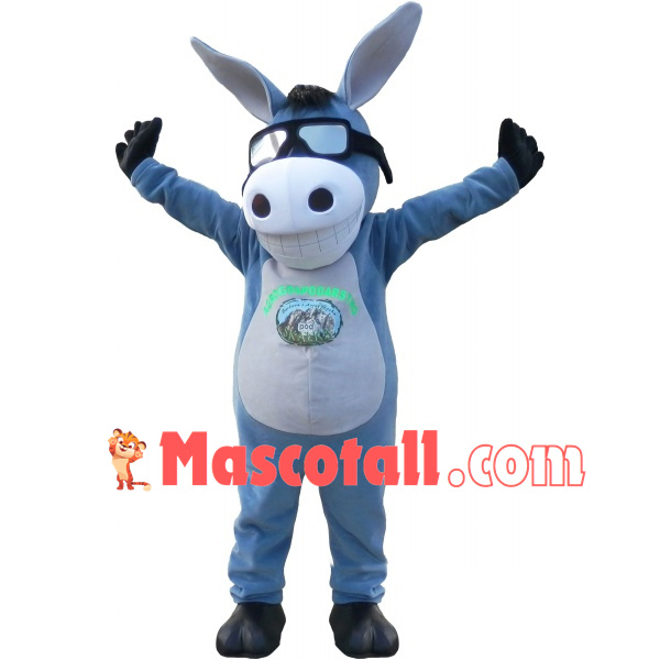Free Diving The Traveler Donkey Mascot Costume