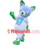 Digital Fox of Internet Technology Mascot Costume