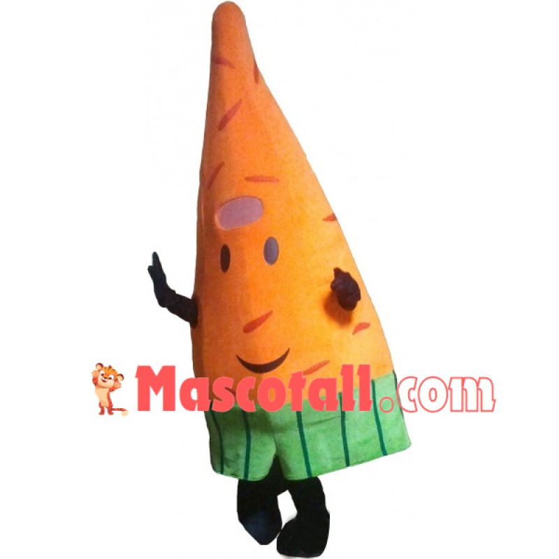 Lightweight Cartoon Big Carrot Mascot Costume