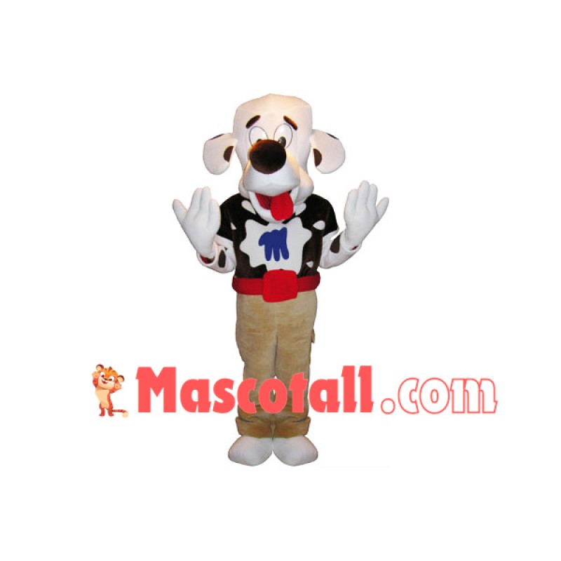 Mr Dog In Khaki Pants Mascot Costume