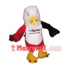 The Fierce Look Color-blocked Eagle Mascot Costume