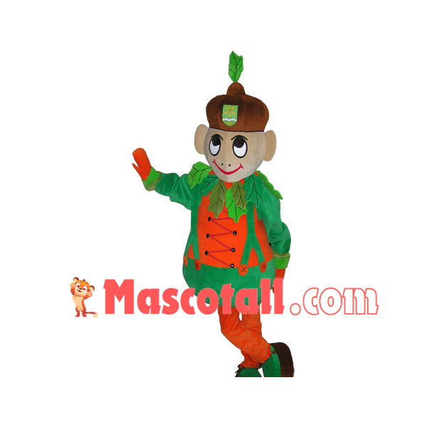 Leaf Doll of The Green Park Mascot Costume