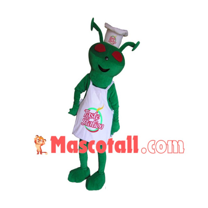 Green Ant Chef of Taste Station Mascot Costume