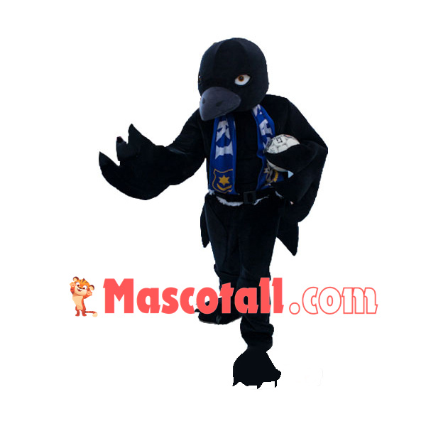 Crow President of the Football Association Mascot Costume
