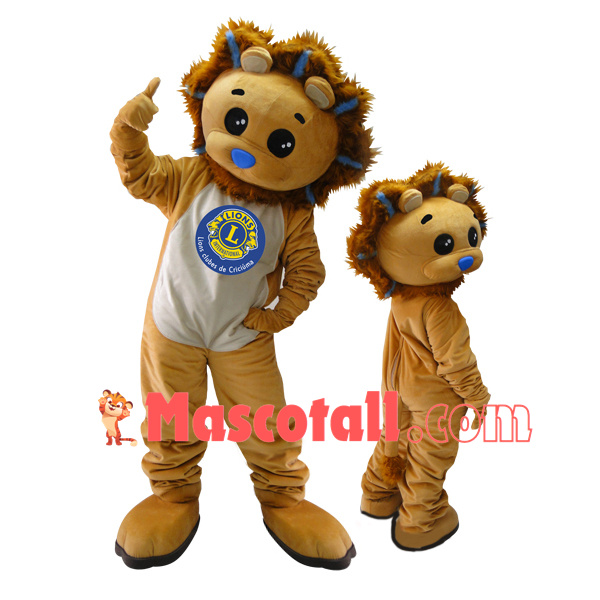 Professional Handmade The Lively Baby Lion Mascot Costume