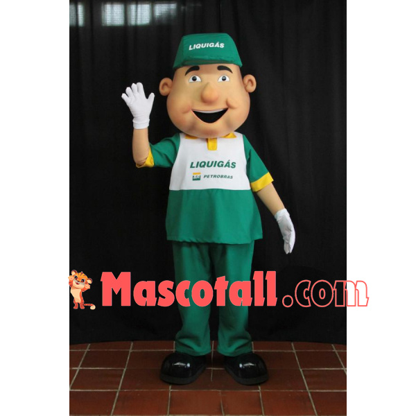 Meter Reader of Natural Gas Company Mascot Costume
