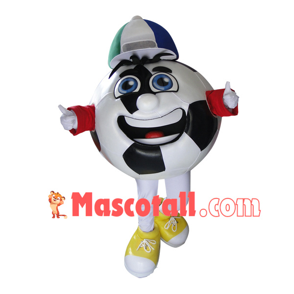 Sports Cartoon Football Model Mascot Costume