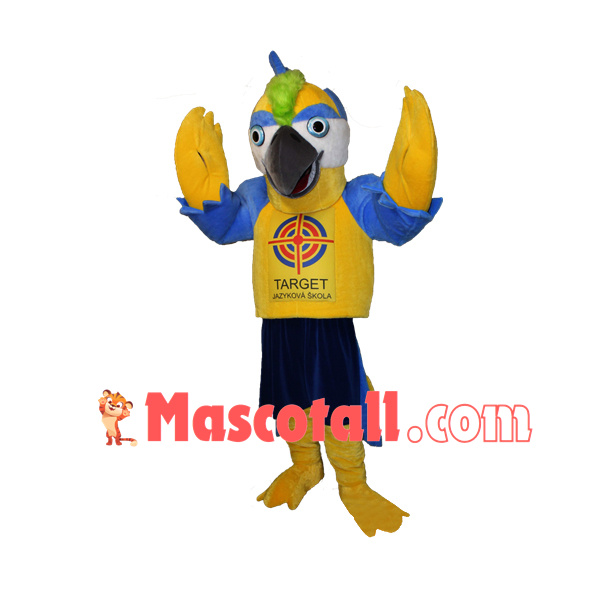 Customized The Bright Yellow Woodpecker Mascot Costume