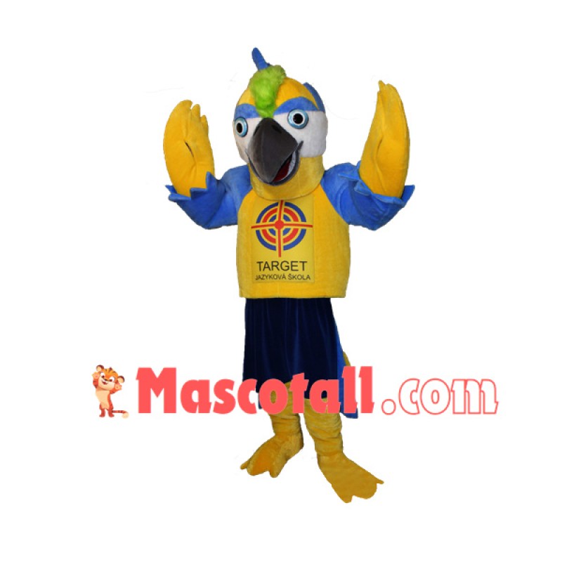 Customized The Bright Yellow Woodpecker Mascot Costume
