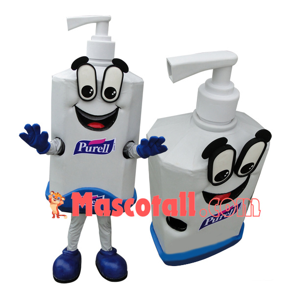 Sterilized Gel Disposable Hand Sanitizer Mascot Costume