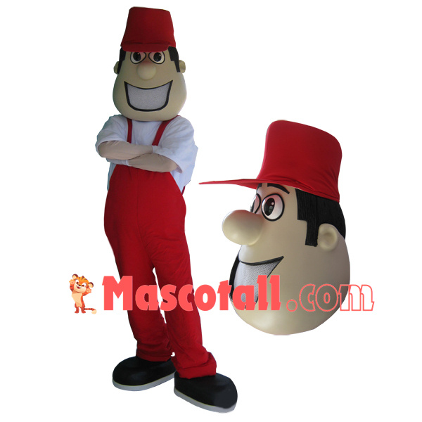 Restaurant Employee of Rest Stop Mascot Costume