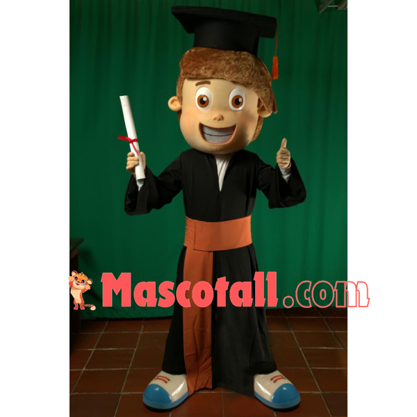 The Handsome Doctor Graduate Mascot Costume