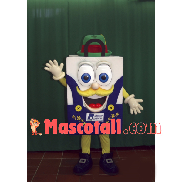 High-end Gift Bag Cartoon Mascot Costume