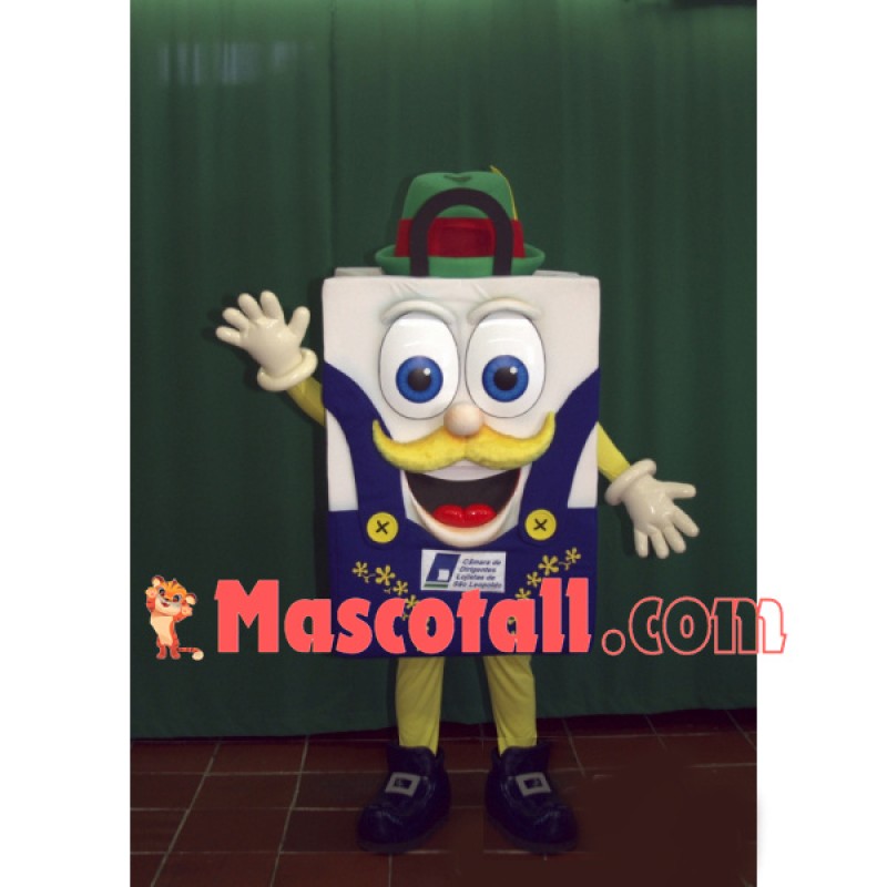 High-end Gift Bag Cartoon Mascot Costume