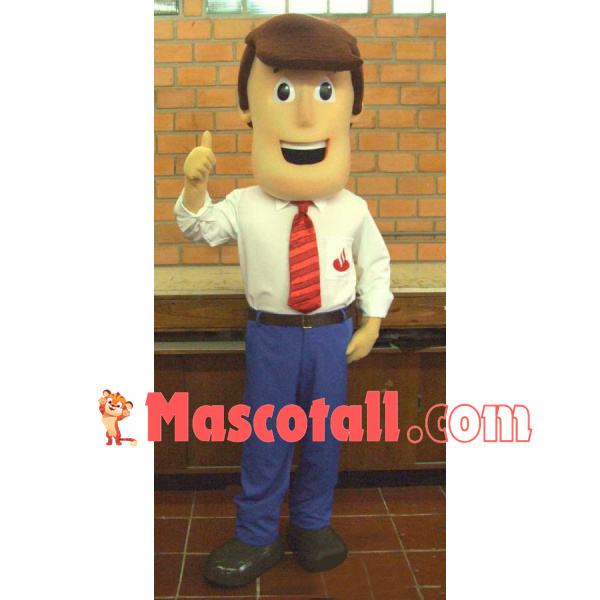 The Mayor Giving Encouragement Mascot Costume