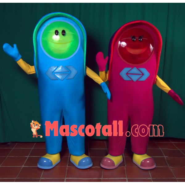 Separately Established Signal Light Mascot Costume