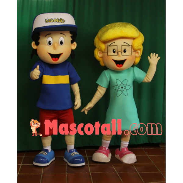 Pleased The Interest Club Member Mascot Costume