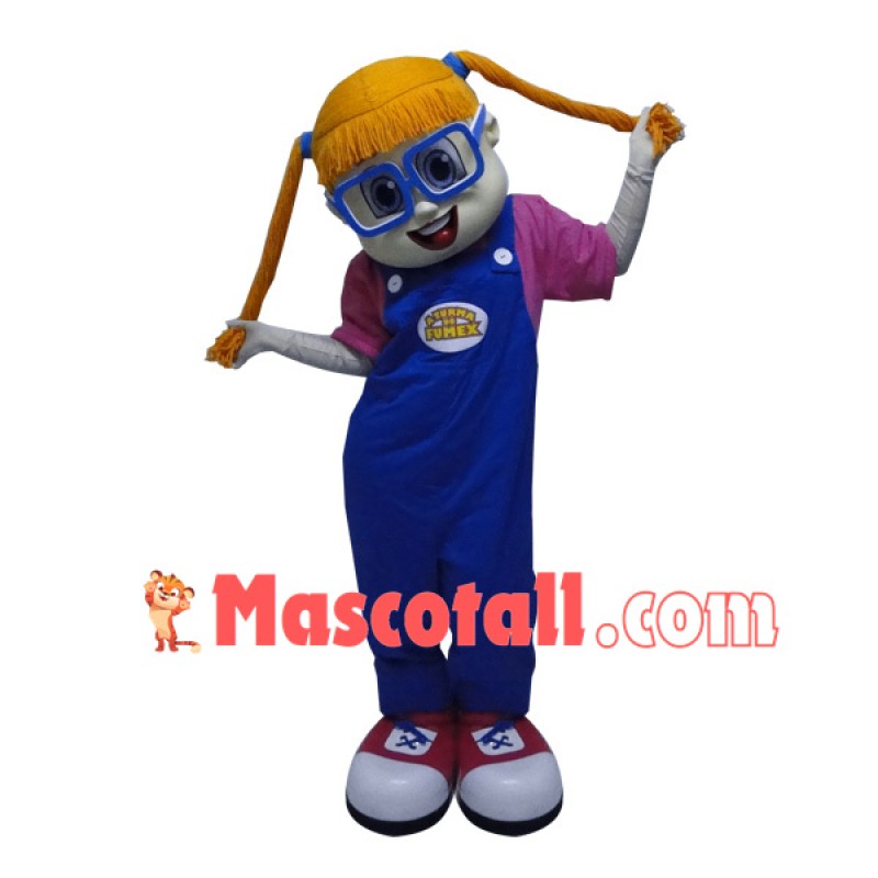 The Group Member In Sync Mascot Costume