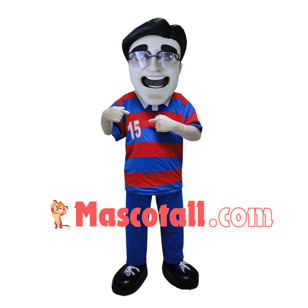 Mathematics Teacher Mascot Costume For Teacher Games