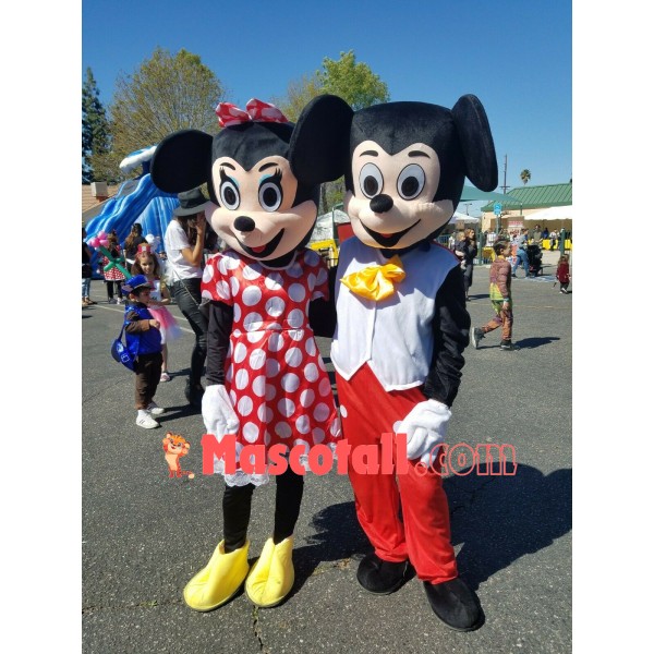 Mickeys of The Garden Party Mascot Costume
