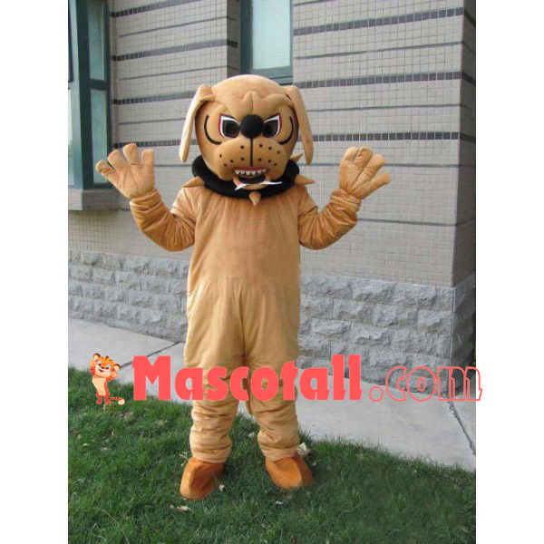 Domestic Dog With Fierce Look Mascot Costume