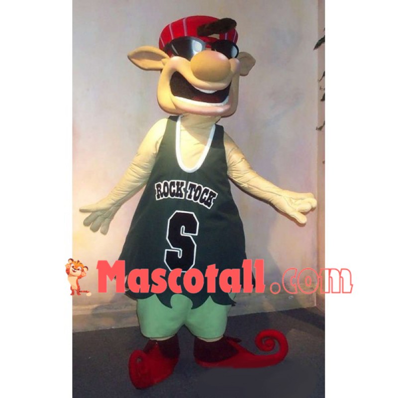 Lively Basketball Team Sports Elf Mascot Costume