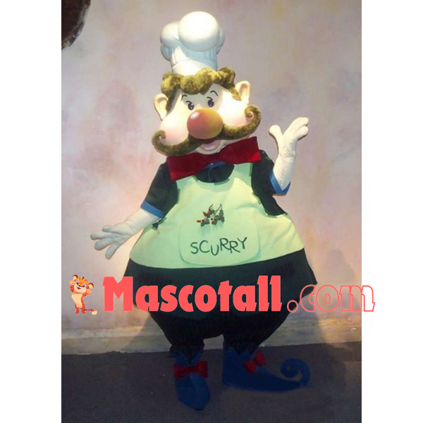 Pot Belly Chef Elf of Restaurant Mascot Costume
