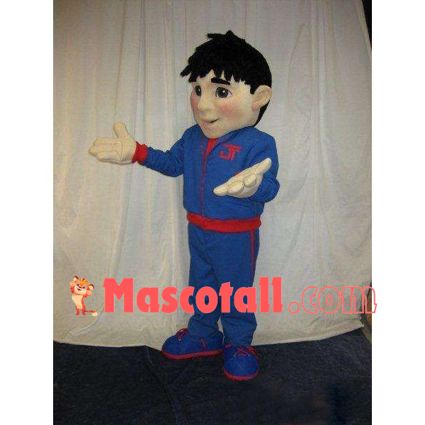 Auto Repair Worker Studying Methods Mascot Costume