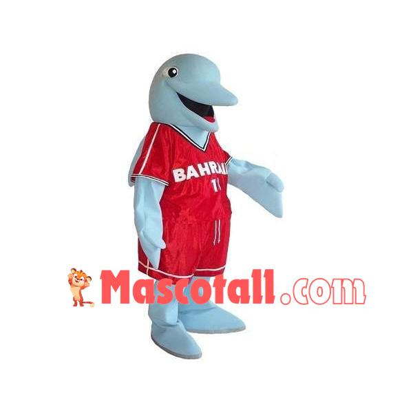 The Dolphin of Bahrain Basketball Team Mascot Costume