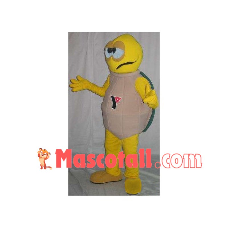 Dissatisfied Crooked-mouthed Tortoise Mascot Costume