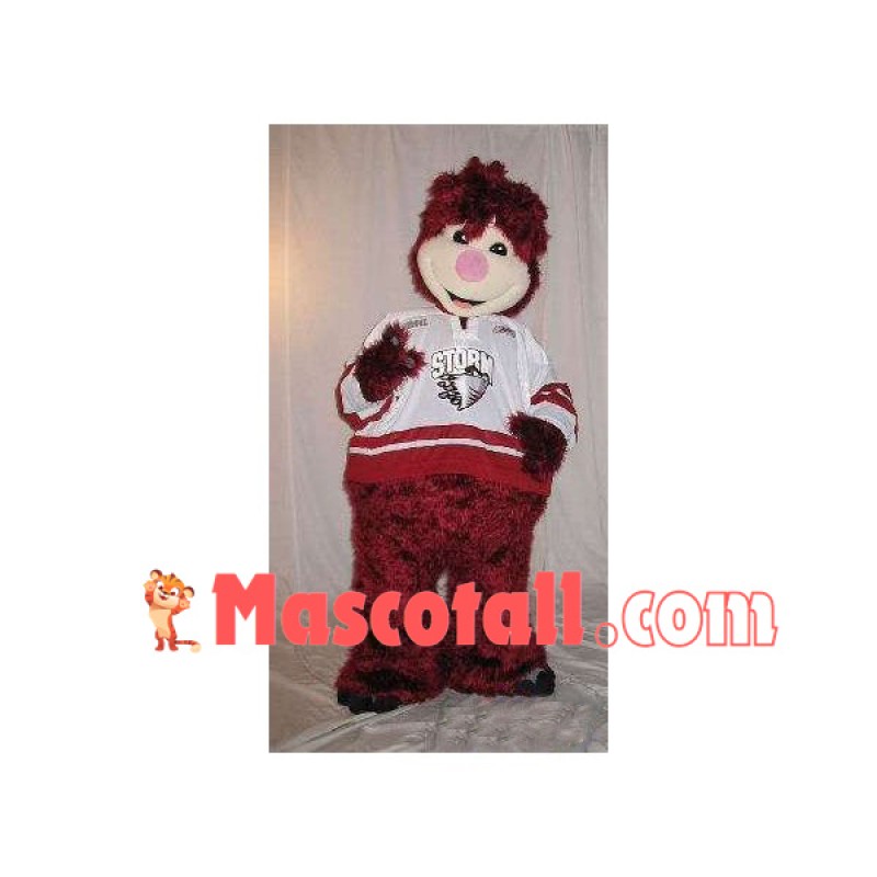 Long Wool Doll of Storm Team Mascot Costume