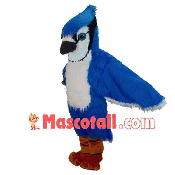 American Blue Jay Mascot Adult Costume 