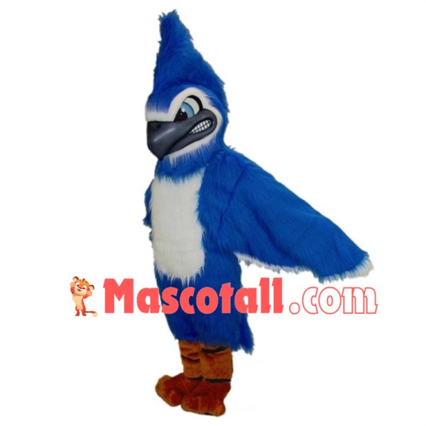 Fierce American Blue Jay Mascot Adult Costume 