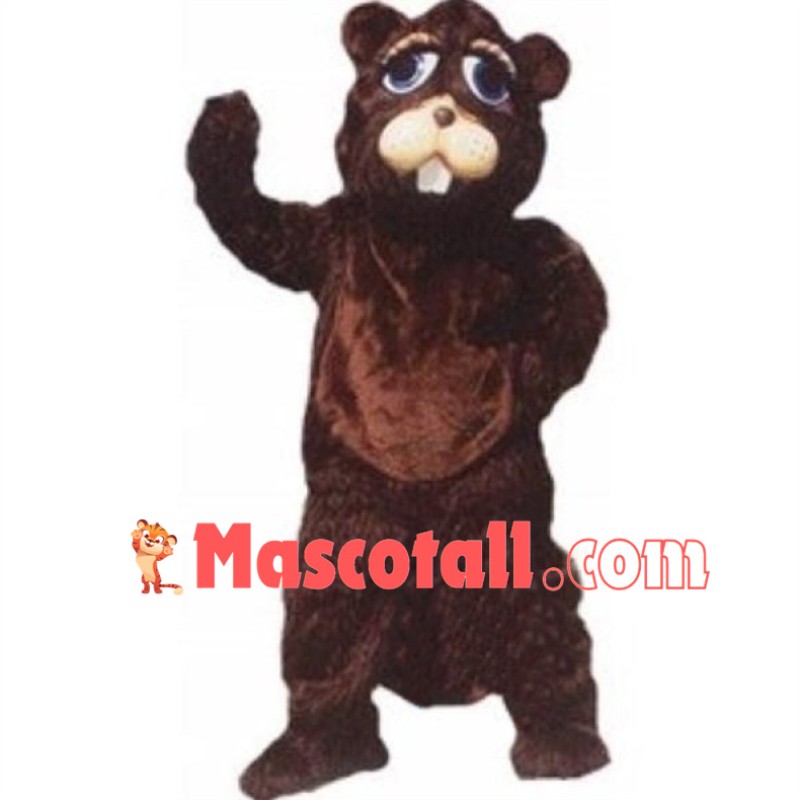 Beaver Mascot Adult Costume 