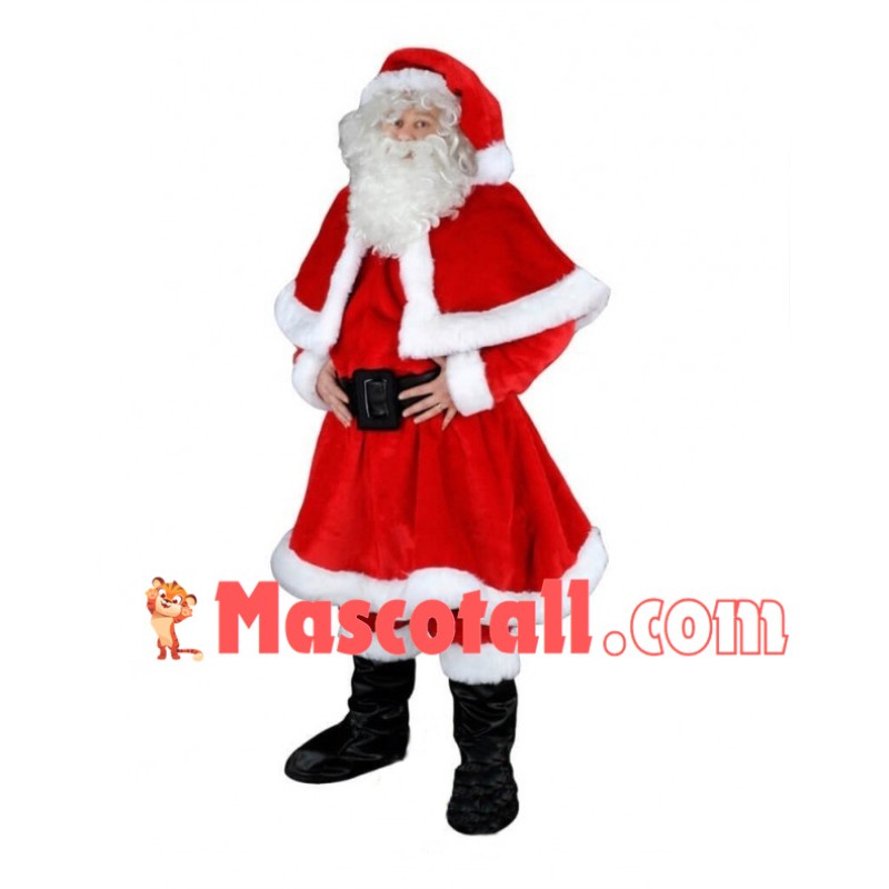 2nd Version Of Santa Claus Mascot Costume 