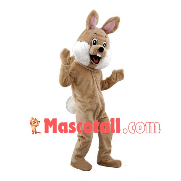 Lovely Brown Rabbit Mascot Adult Costume	