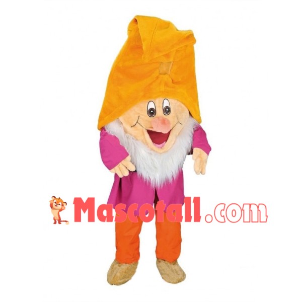 Optimistic Dwarfs Happy Mascot Adult Costume	