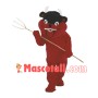 Happy Devil Mascot Adult Costume	