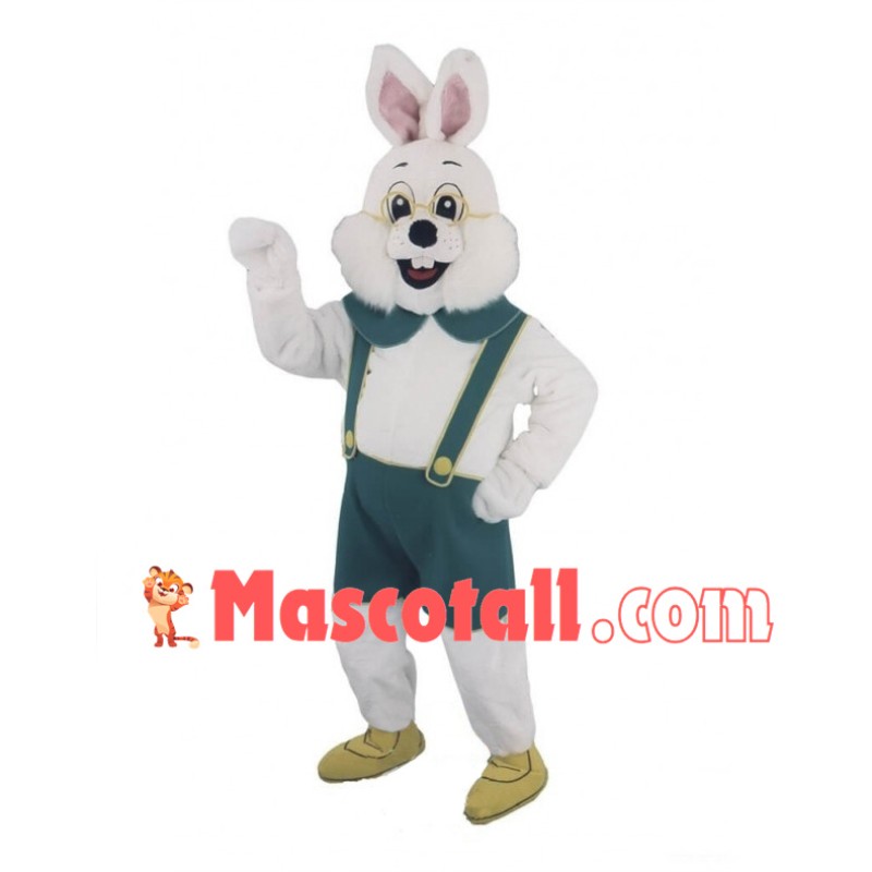 Lovely Bavarian Rabbit Mascot Adult Costume	
