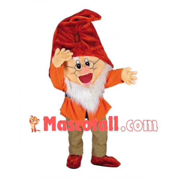 Leader Doc Dwarfs Mascot Adult Costume	