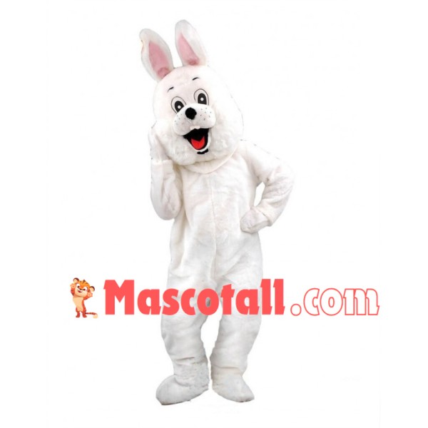 Lovely White Rabbit Mascot Costume 