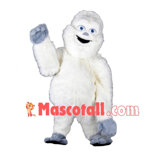 Happy Yeti Mascot Adult Costume 