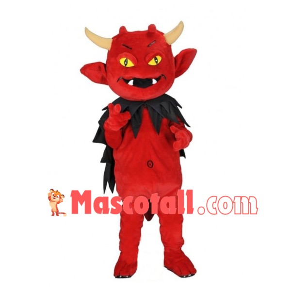 Red Devil Mascot Costume